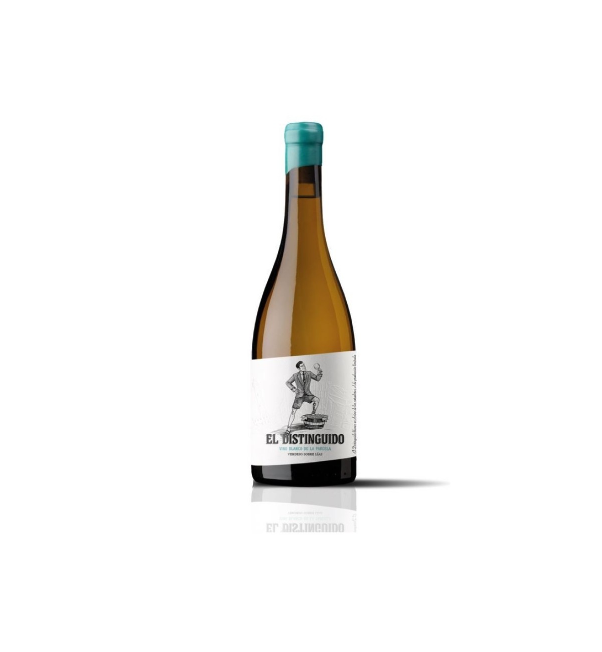 El Distinguido Blanco 2020 * Vino de la parcela, Verdejo sobre lías, Altiplano Murcia