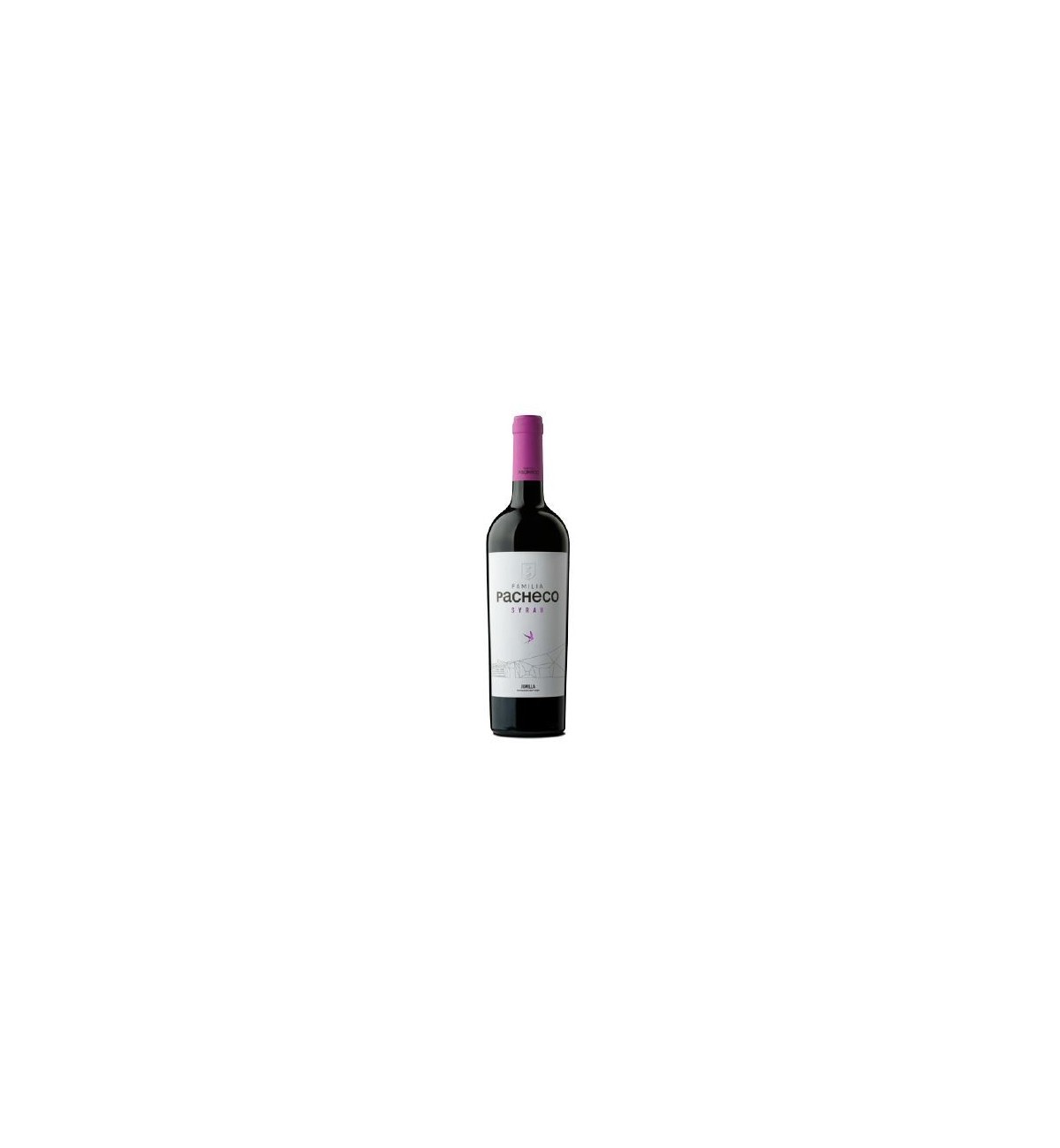 Syrah Familia Pacheco 2018 - Vino tinto Joven, Jumilla