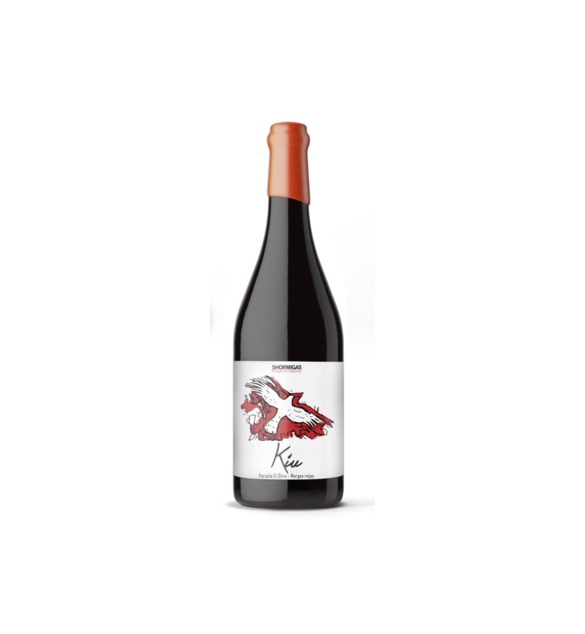 Kiu - 5 Hormigas - Rosado con barrica - Monastrell - muchosvinos.com