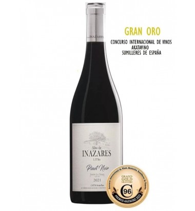 Pinot Noir 2021. 96 Puntos Guía AKATAVINOS. muchosvinos.com.