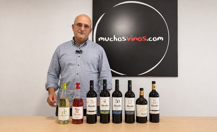 Cata de Bodegas Alceño en Muchosvinos junto a su enólogo Juan Miguel Benítez
